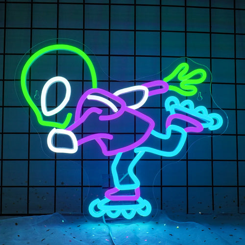 Alien 5V USB LED Leuchtschild - Preiswert