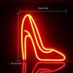 Wanxing High-Heeled Shoe 5V USB LED Neon Sign - Budget Friendly