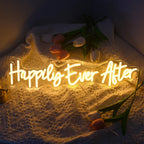 Happily Ever After – LED-Neon-Schriftzug (5 V USB)