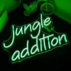 Jungle Addition – LED-Neon-Schriftzug (5 V USB)