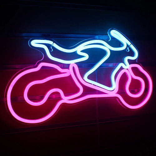 Motorrad – LED-Neonschild (5 V USB)