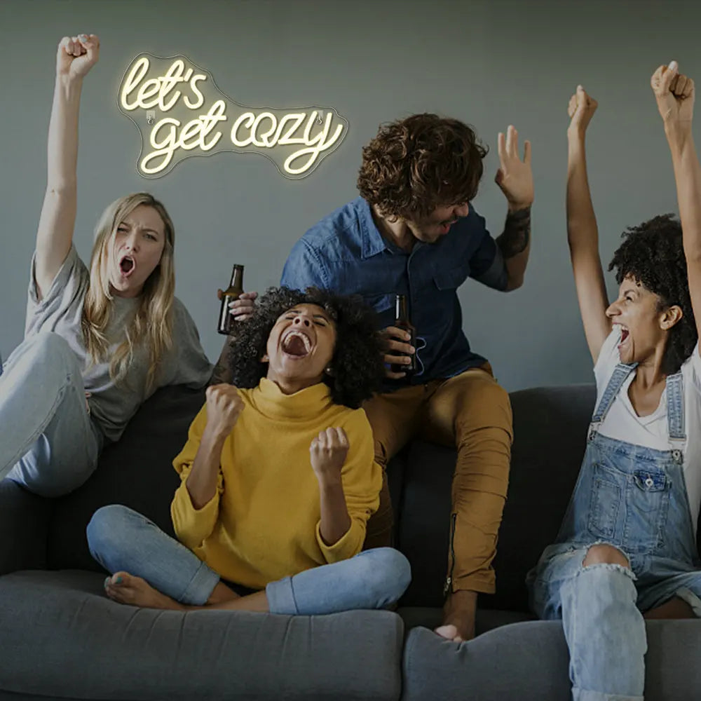 Let’s Get Cozy – LED-Neonschild (5 V USB)