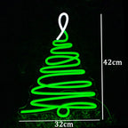 Weihnachtsbaum – LED-Neonschild (5 V USB)