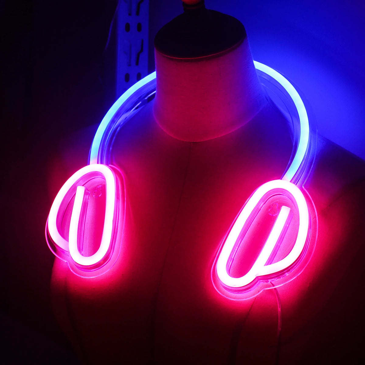 Kopfhörer – LED-Neonschild (5 V USB)
