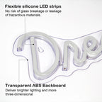 Dream Big – LED-Neon-Schriftzug (5 V USB)