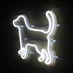 Kleiner Hund – LED-Neonschild (5 V USB)