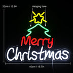 Merry Christmas – LED-Neonschild (5 V USB)