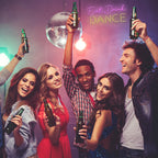 Eat, Drink, DANCE – LED-Leuchtschild (5 V USB)