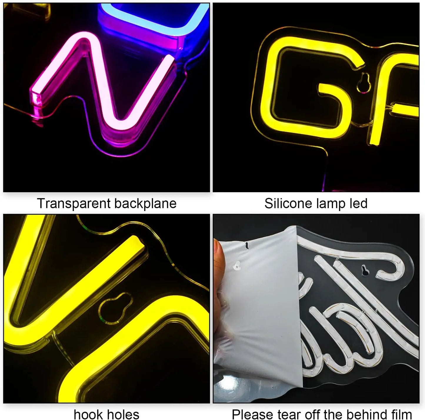 Gaming Series 5V Mini USB LED Neon Sign - Budget Friendly