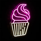 Cupcake 5V USB LED Neon Sign - Budget Friendly