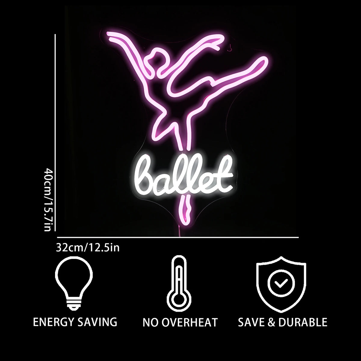 Tanzendes LED 5V USB Neon Leuchtschild - Preisgünstig