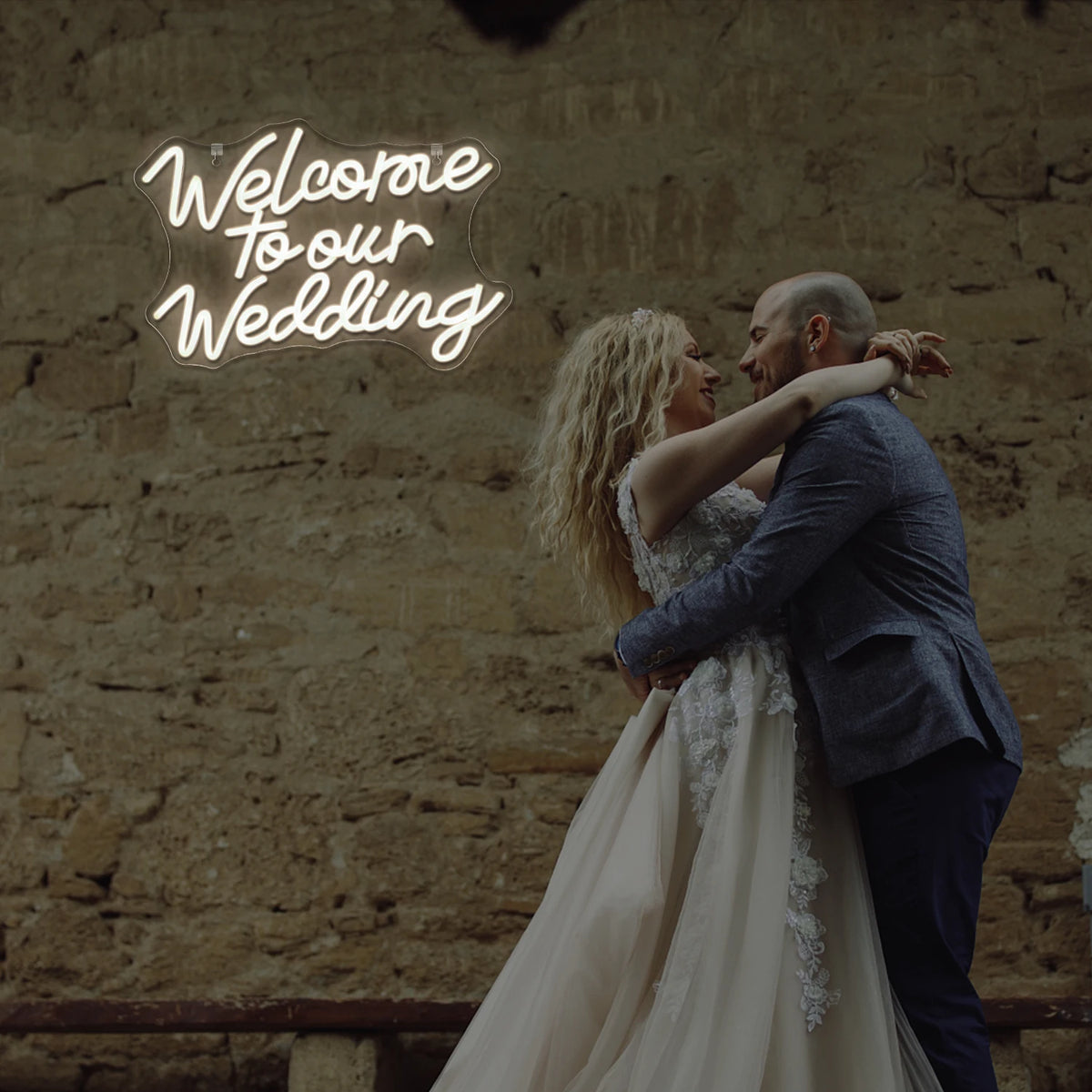 Welcome to our Wedding 5V USB LED Neon Sign - Budget Friendly