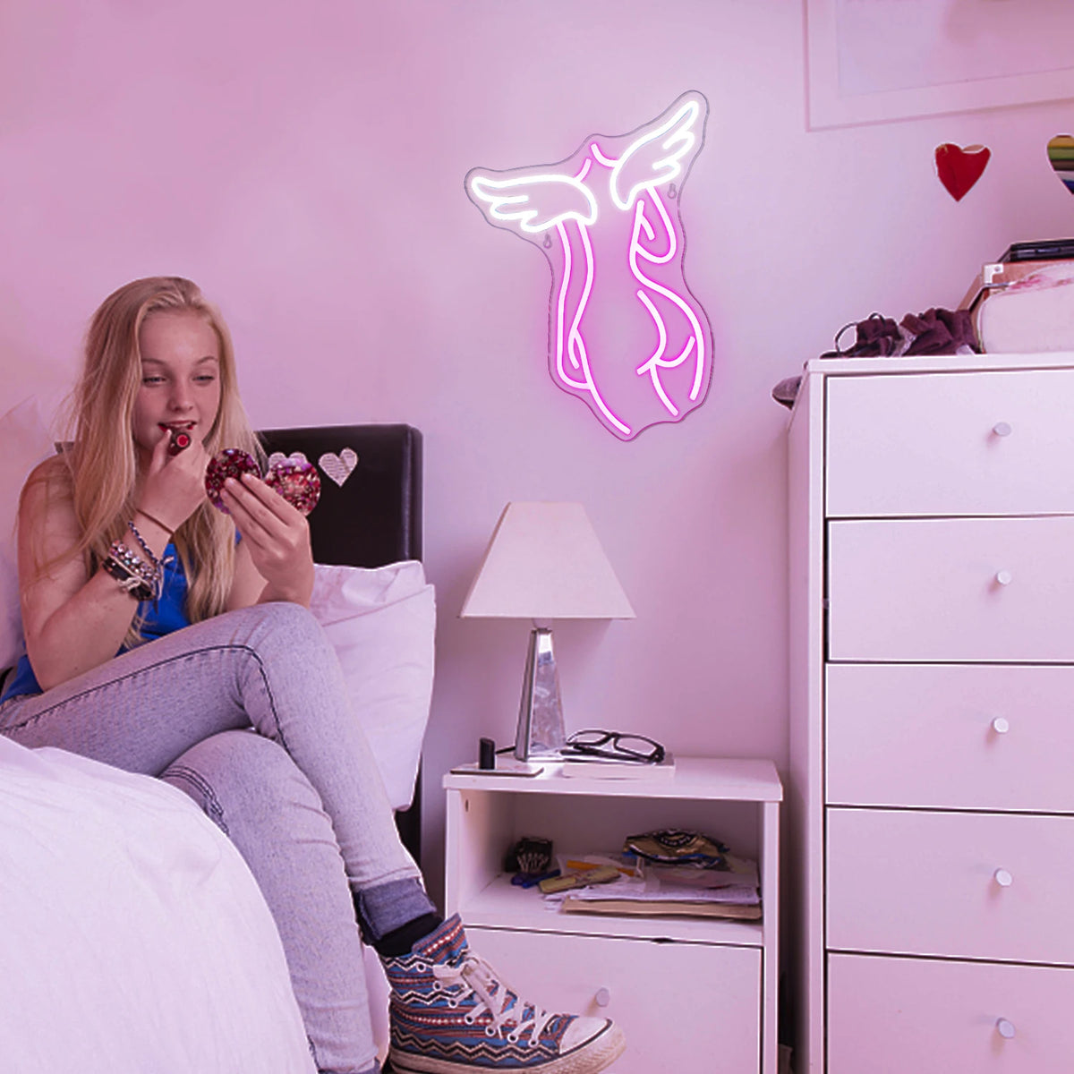 Angel 5V USB LED Leuchtschild - Preisgünstig