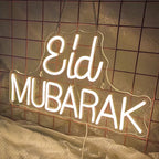 Eid Mubarak – LED-Neon-Schriftzug (5 V USB)