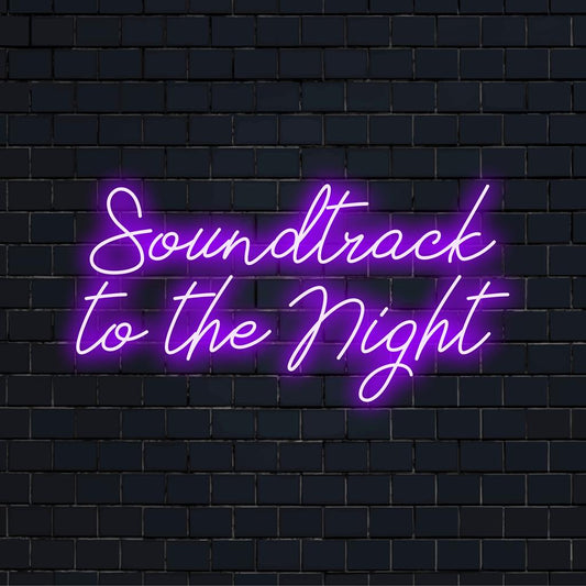 Vibrant LED neon sign glowing in customizable text, perfect for unique ambient decor. Tailor your nighttime vibes.