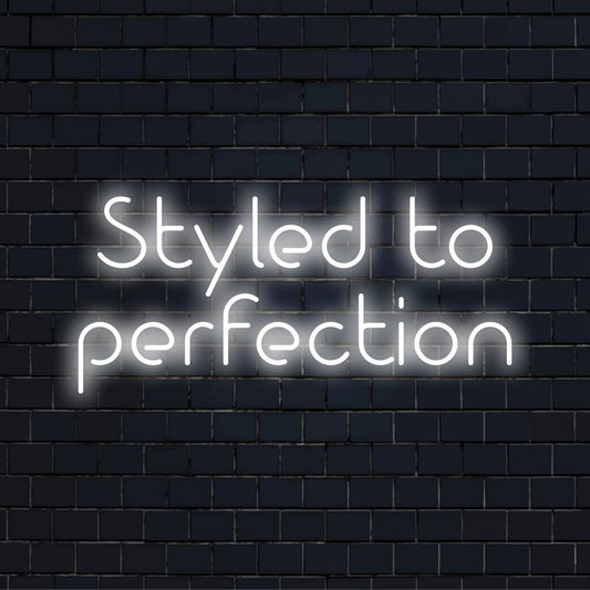 Vibrant LED neon sign captures urban chic, perfect for modern interiors; bespoke luminescent decor that defines style.