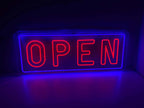 Offenes Neonschild - The Art Neon