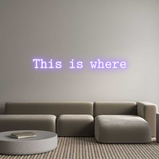Individuelles Neon Licht: Hier beginnt dein Abenteuer