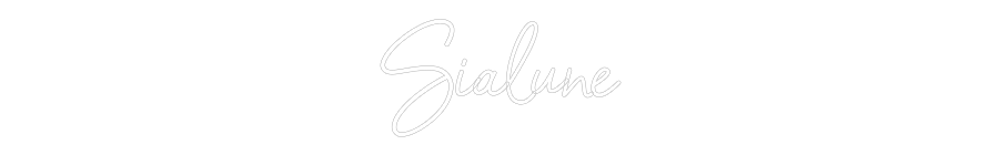 Mukautettu led neon: Sialune