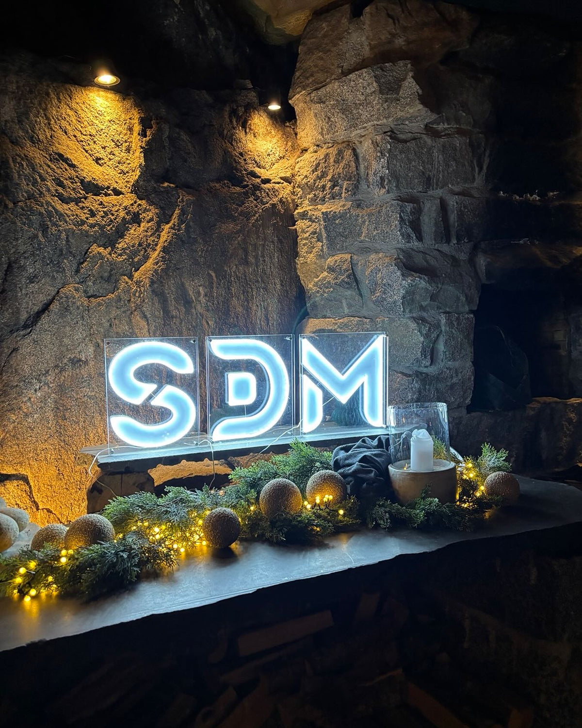 Maßgefertigtes LED-Neonschild für ein Event