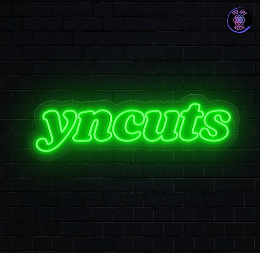 Kohandatud LED-neoonsilt – yncuts